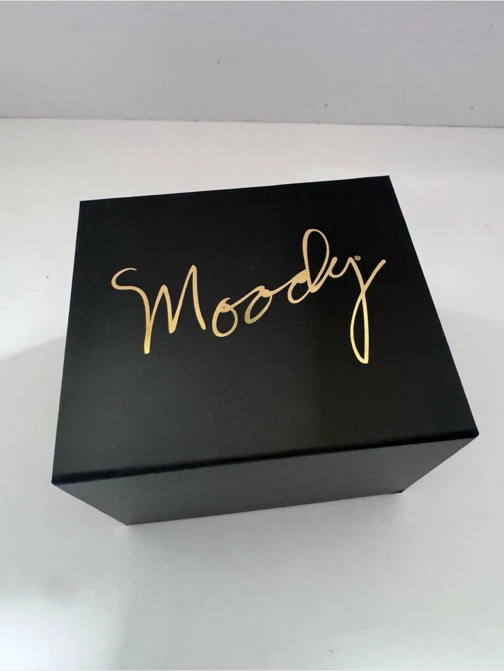 Empty MOODY guitar stray storage box ONLY
